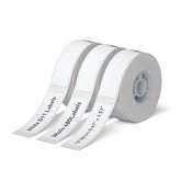 NIIMBOT White Label Tape Set 3Rolls 12X40mm