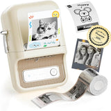 B21 Pro 300dpi Label Printer, Photo Printing, Bluetooth Connection for Home, Business, Office