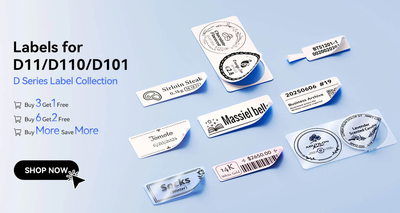 Labels for D11/D110/D101