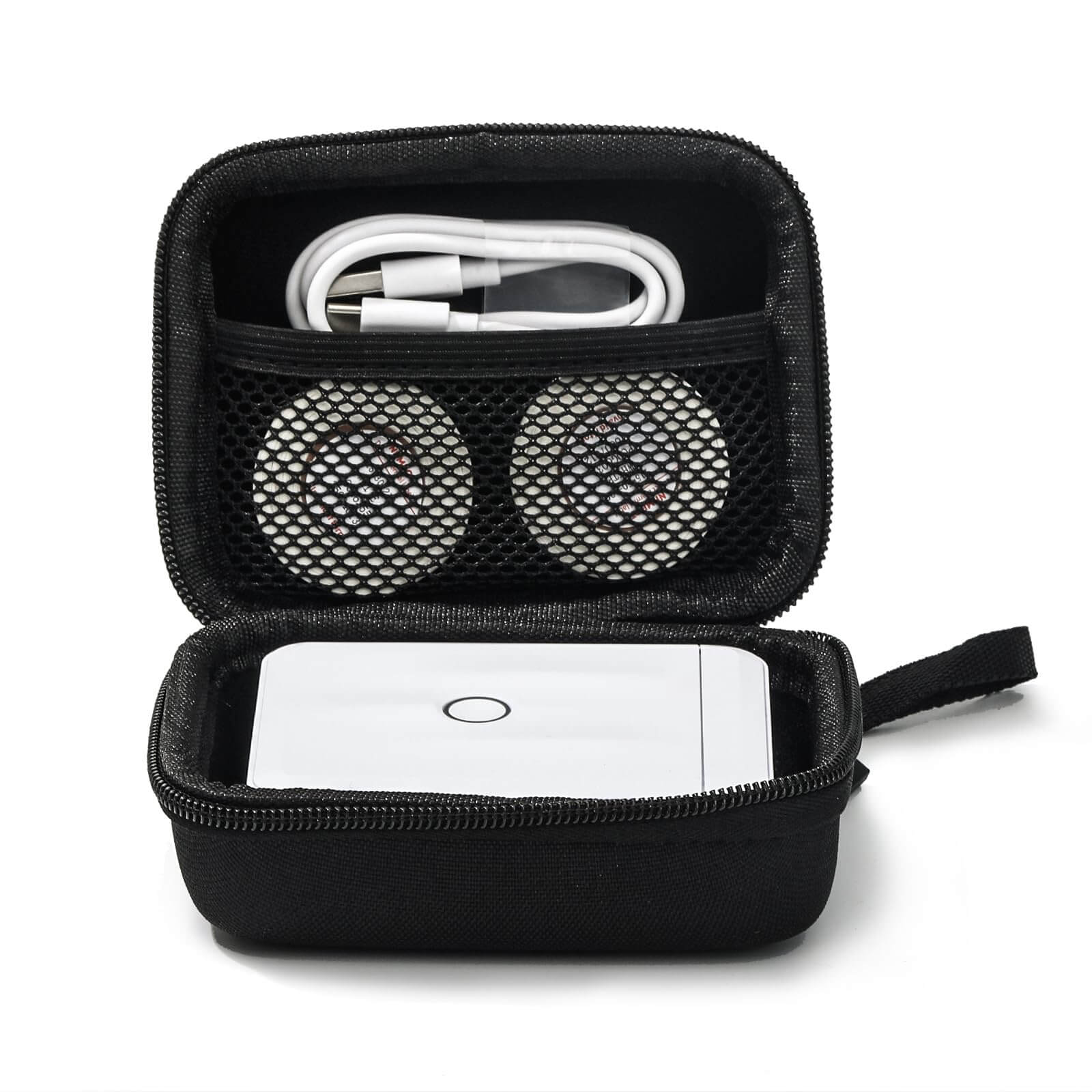 Portable Carrying Bag Holder for Printer, Refill Labels, USB Cables-10
