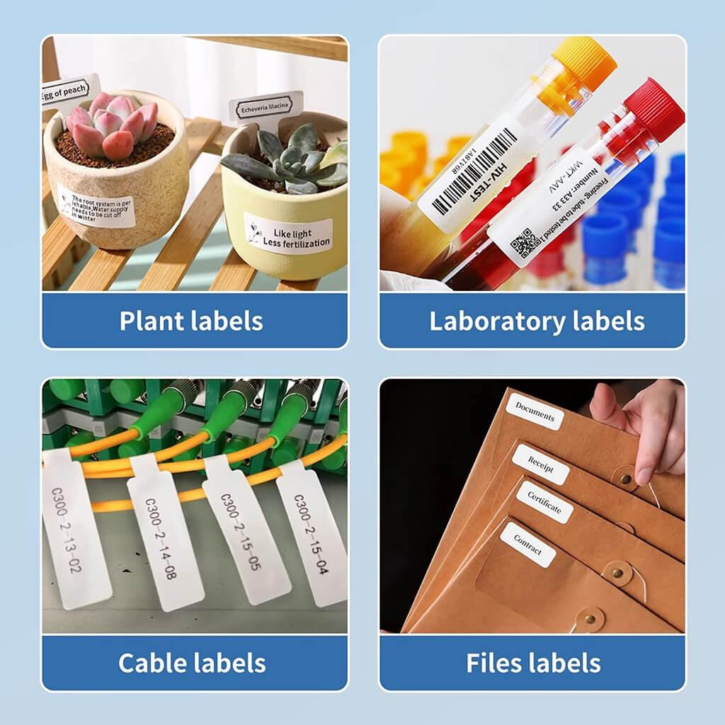 N1 Colorful Label Stickers, Waterproof and High Temperature Resistance-3