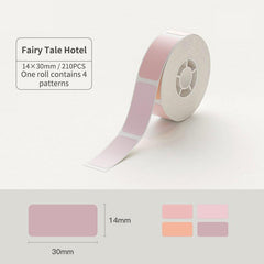 Pure Color Label Tape for D11, D110, D101-6
