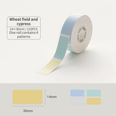 Pure Color Label Tape for D11, D110, D101-19