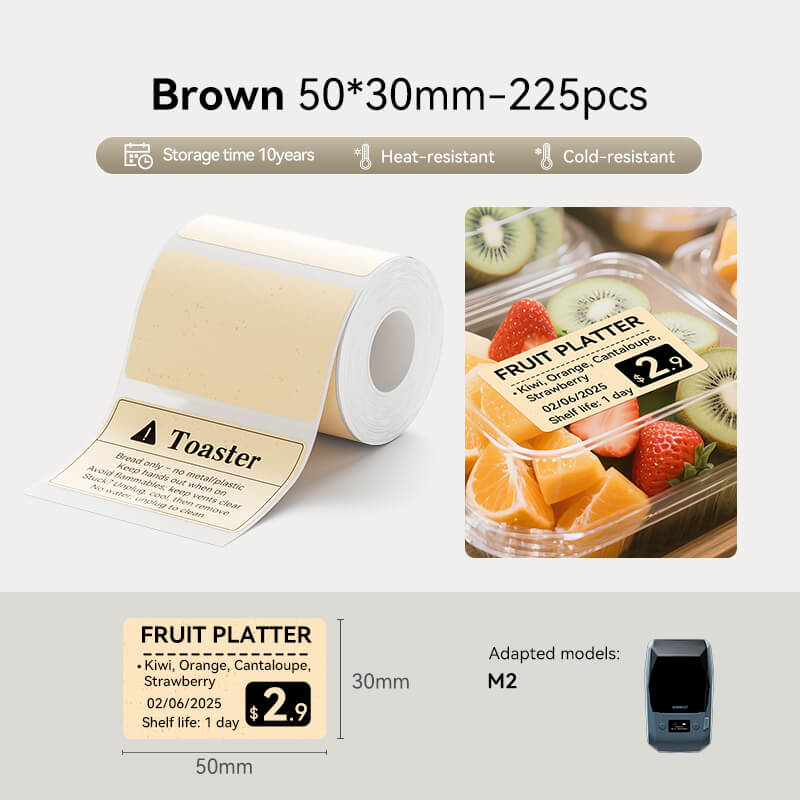 Thermal Transfer Label Printer Labels for M2, M3-72