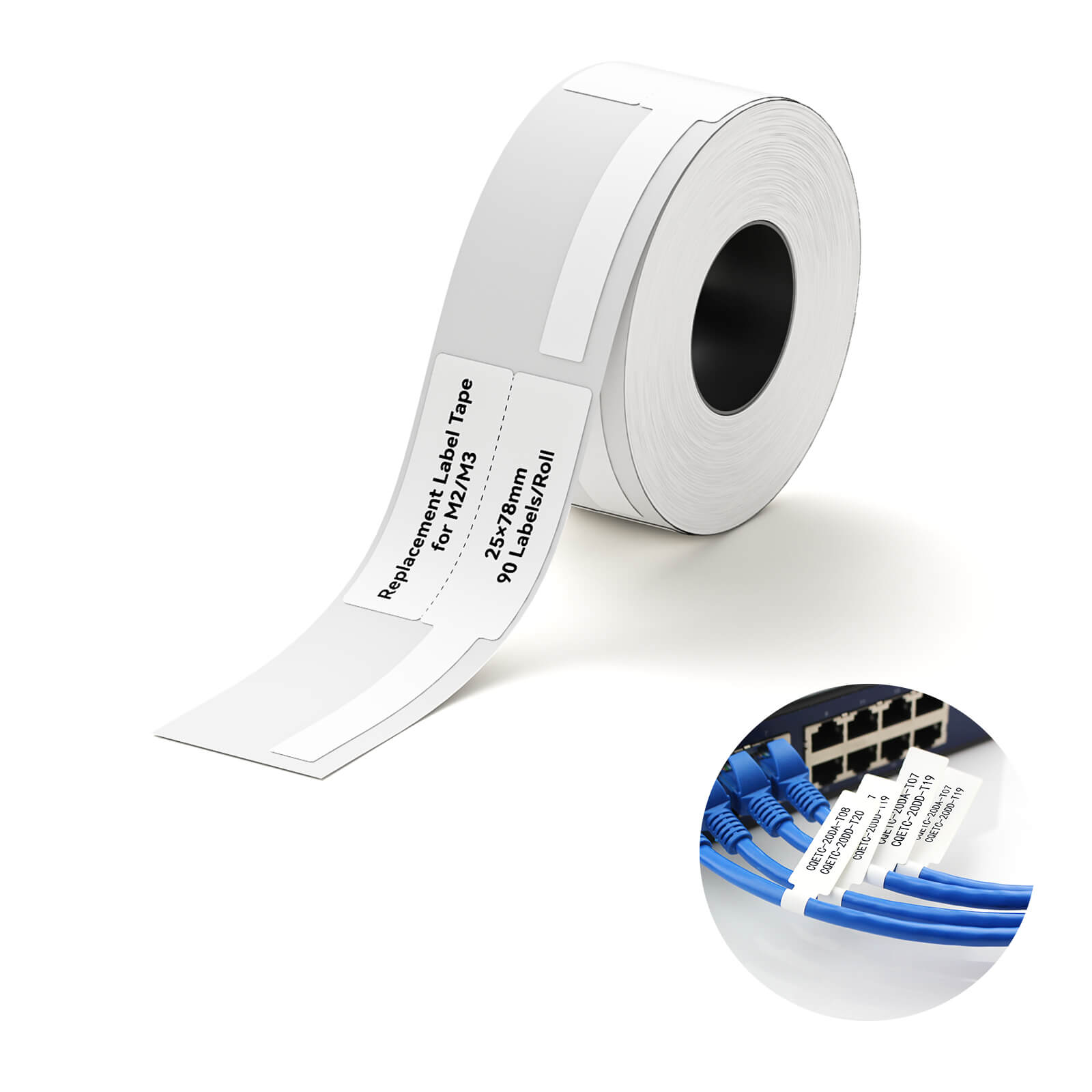Thermal Transfer Label Printer Labels for M2, M3-18