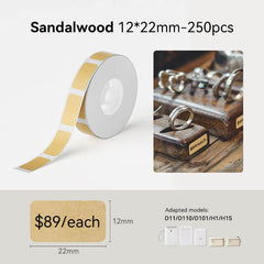 Pure Color Label Tape for D11, D110, D101-28