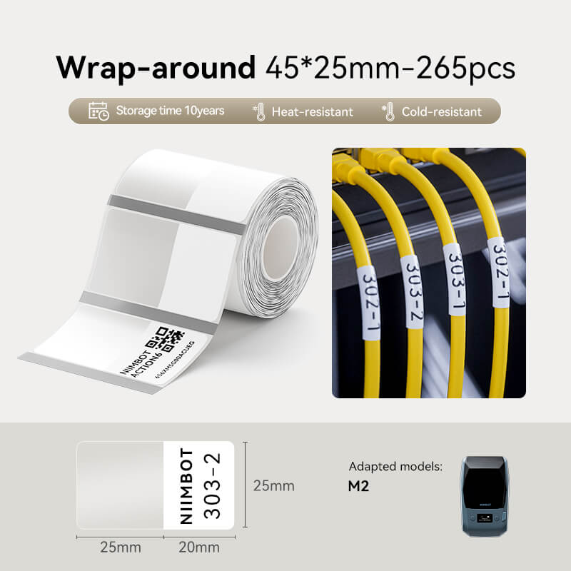 Thermal Transfer Label Printer Labels for M2, M3-74