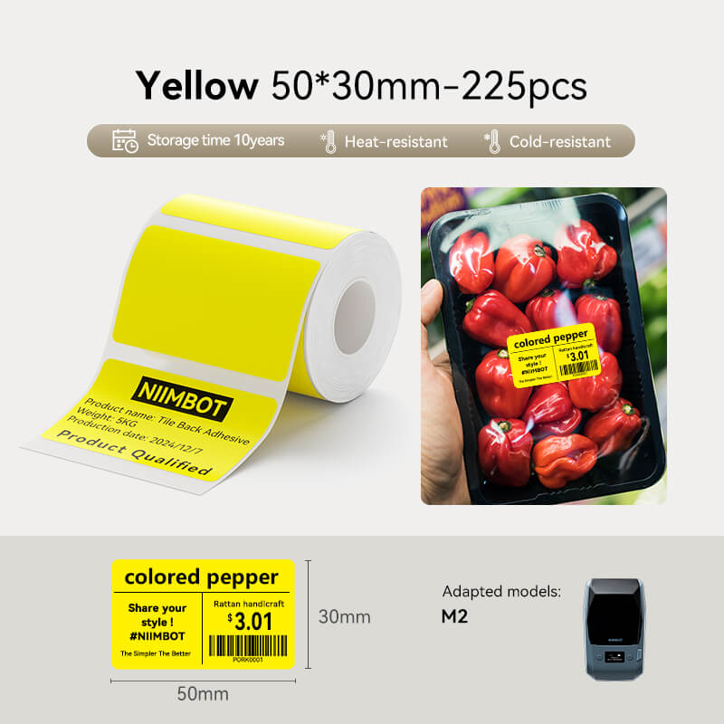 Thermal Transfer Label Printer Labels for M2, M3-75
