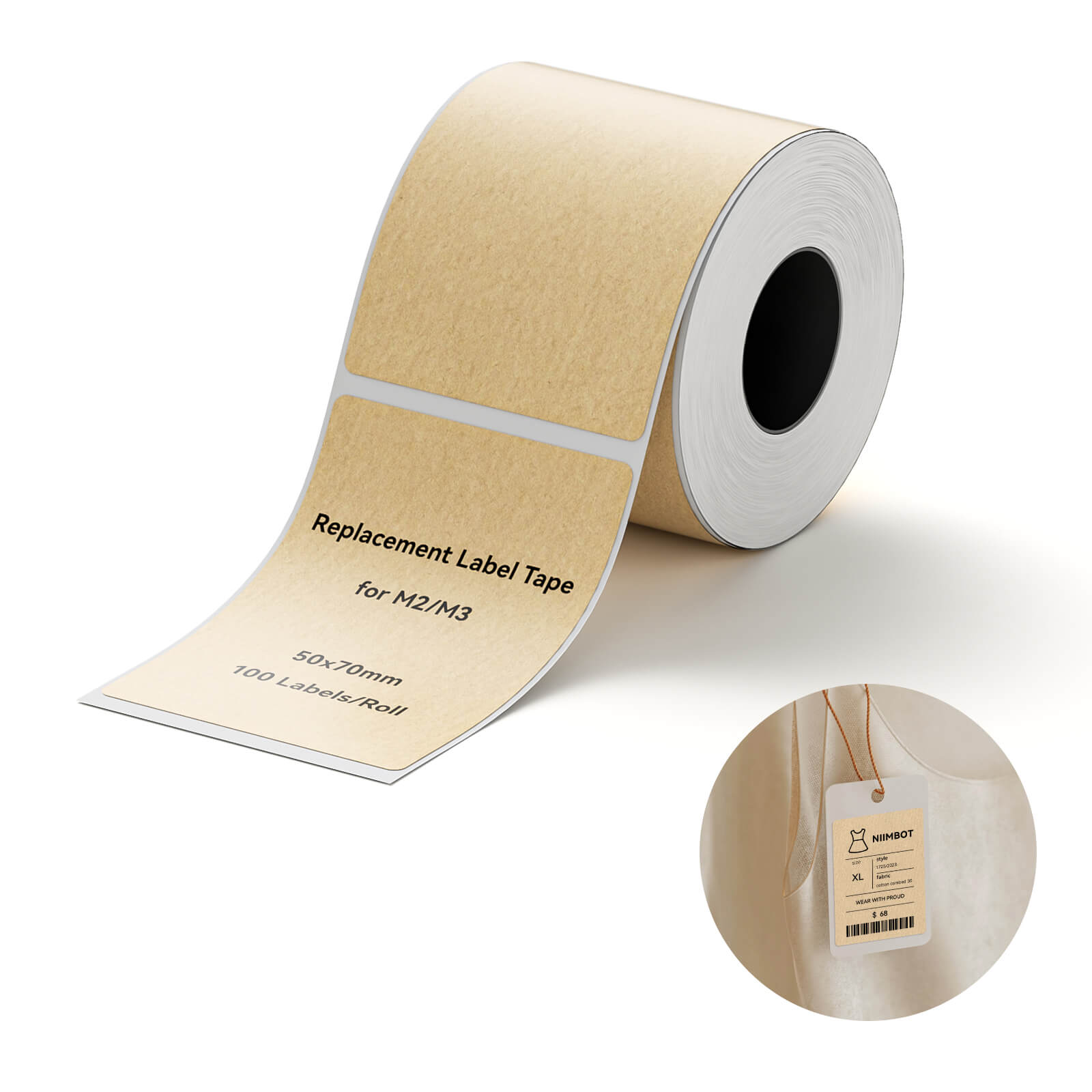 Thermal Transfer Label Printer Labels for M2, M3