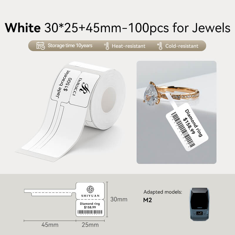 Thermal Transfer Label Printer Labels for M2, M3-76
