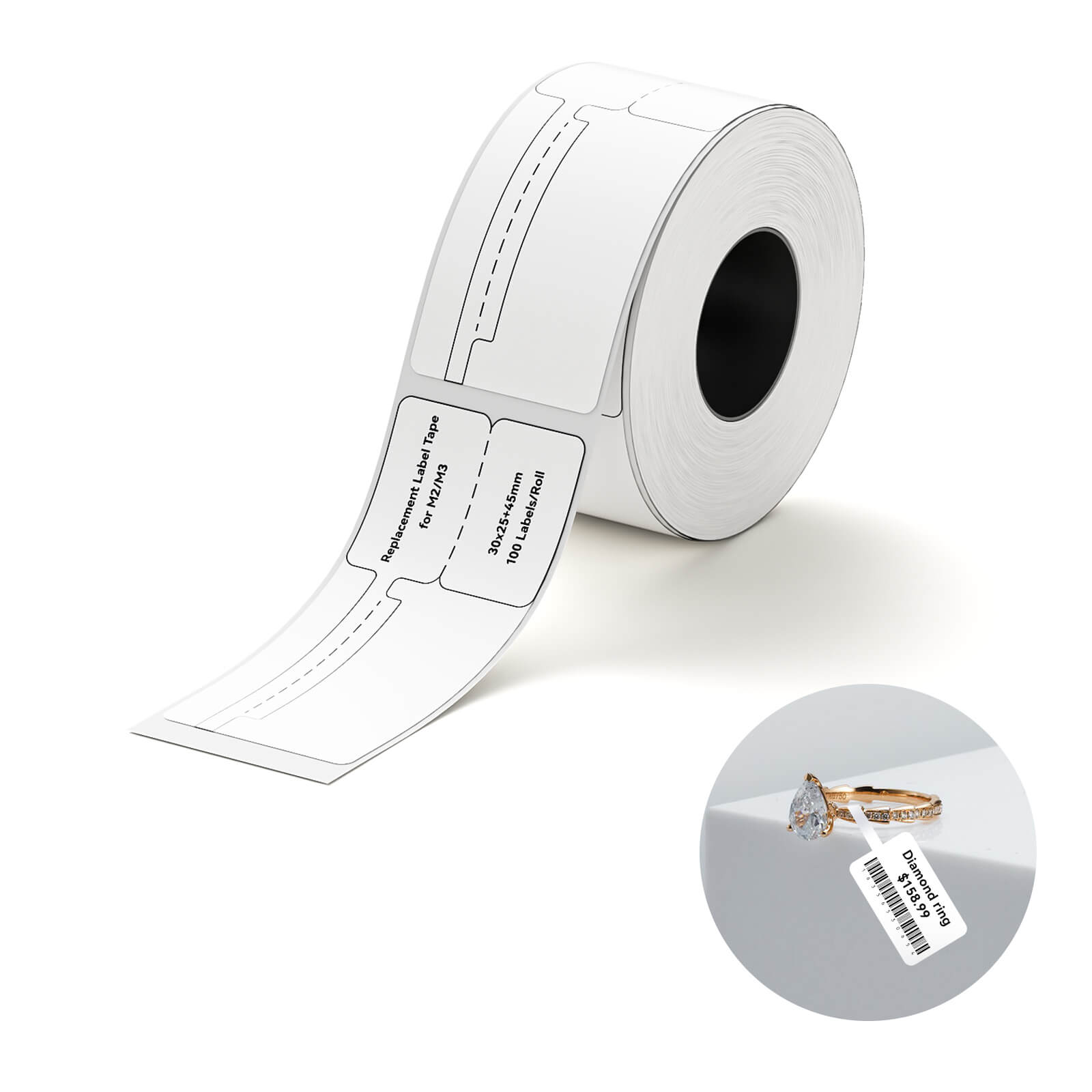 Thermal Transfer Label Printer Labels for M2, M3