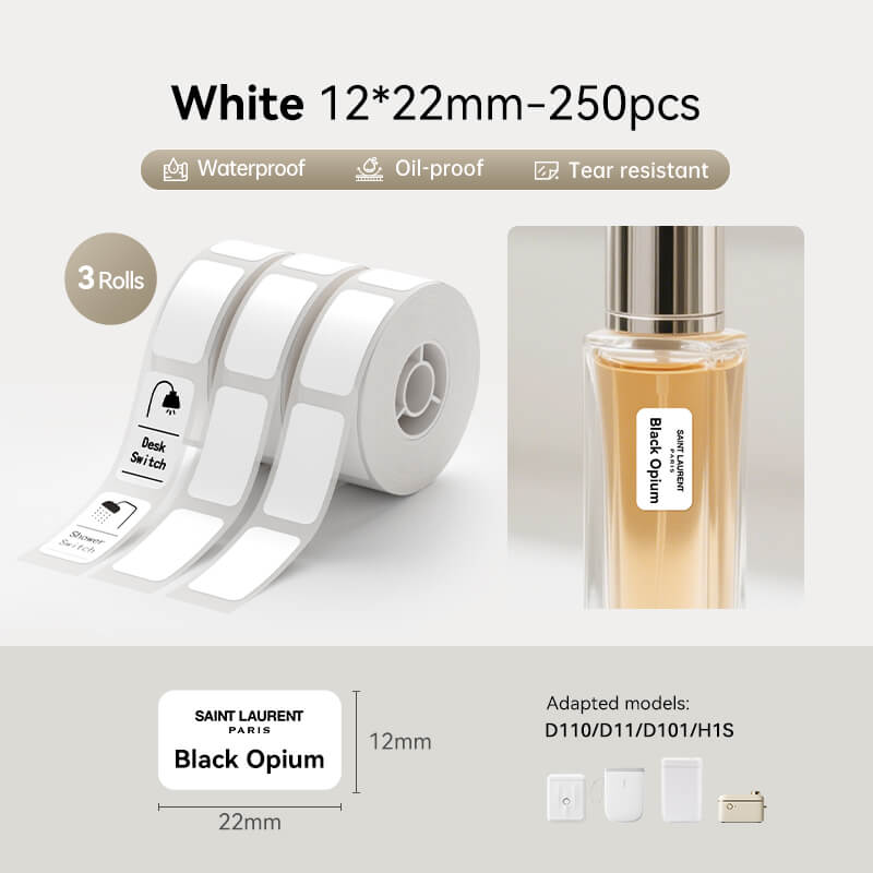 White Label for D11, D110, D101-30