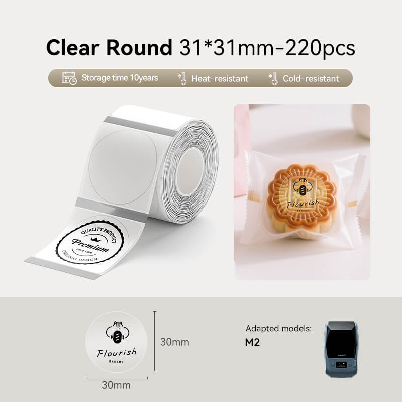 Thermal Transfer Label Printer Labels for M2, M3-78