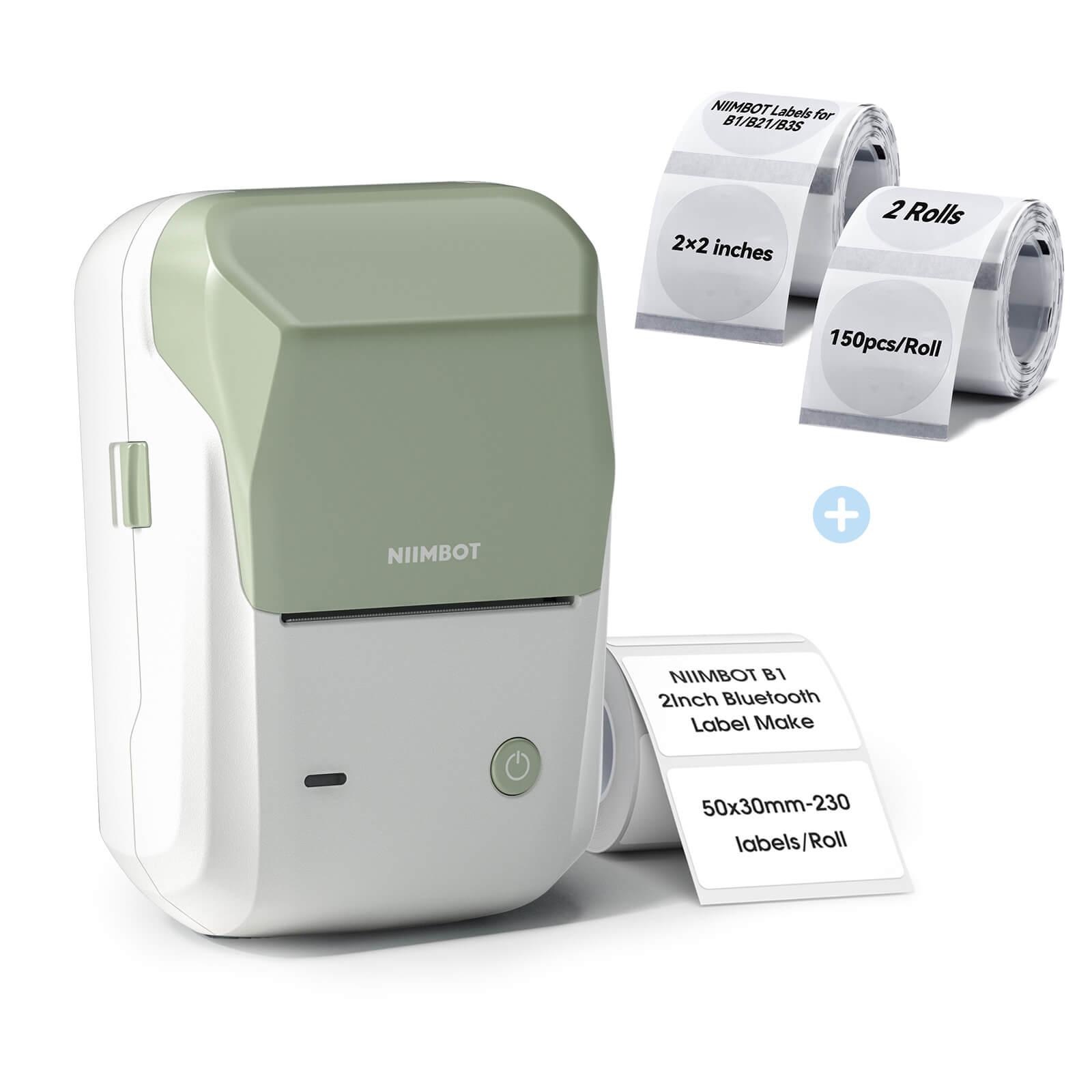 B1 Inkless Thermal Label Printer, Create Professional Business Labels with Ease