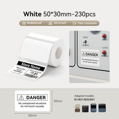 White Label for B21, B1, B3S, B4, K3-10
