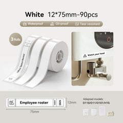 White Label for D11, D110, D101-35