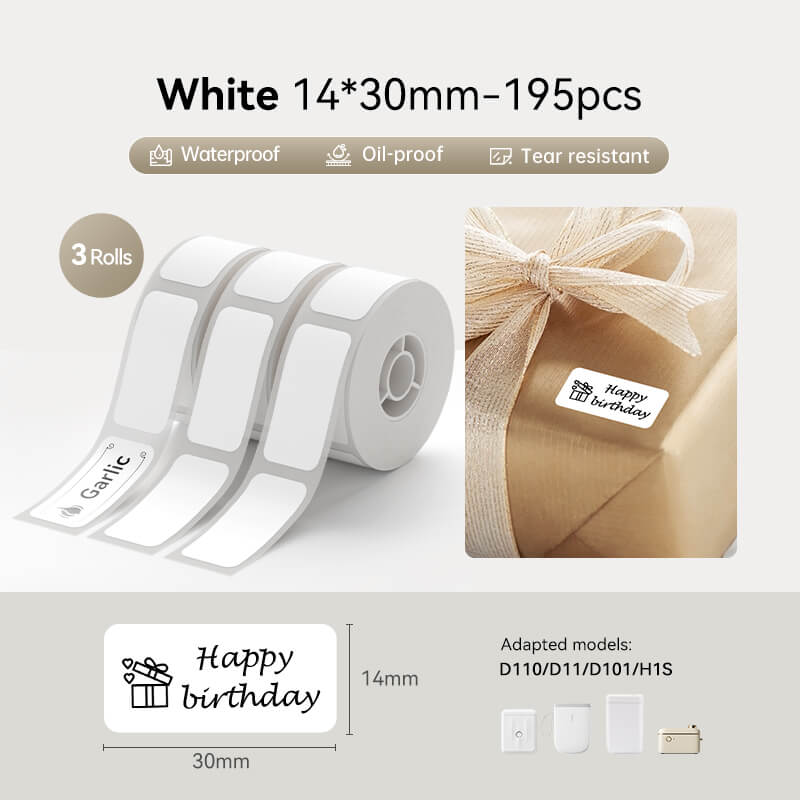 White Label for D11, D110, D101-36