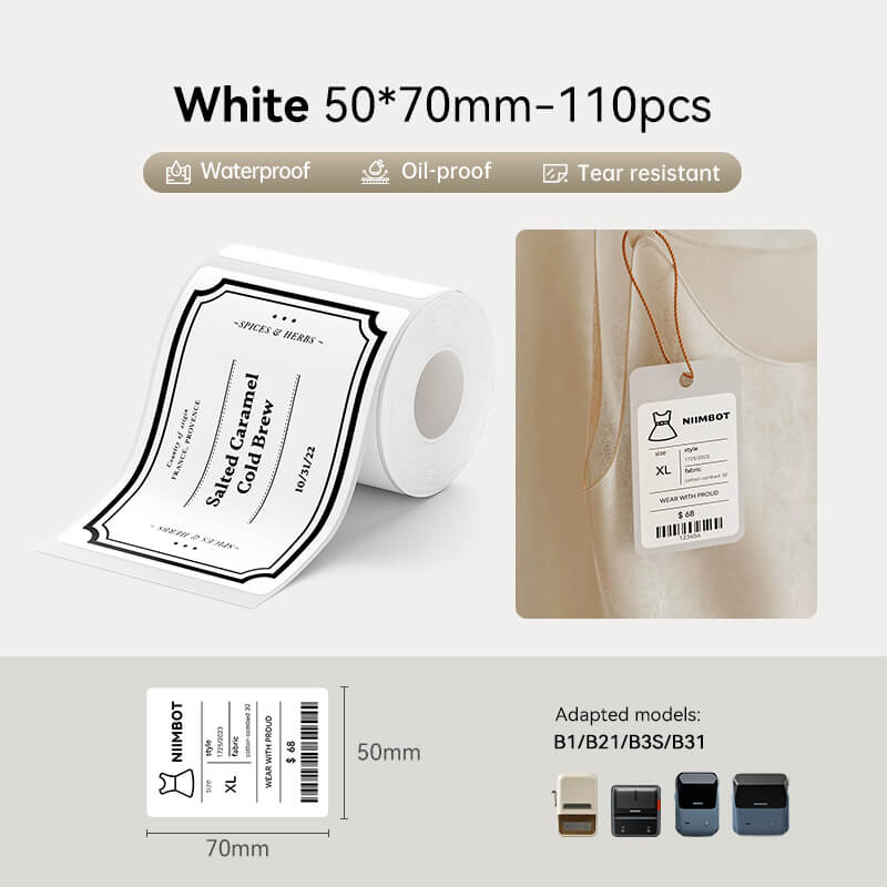White Label for B21, B1, B3S, B4, K3-23