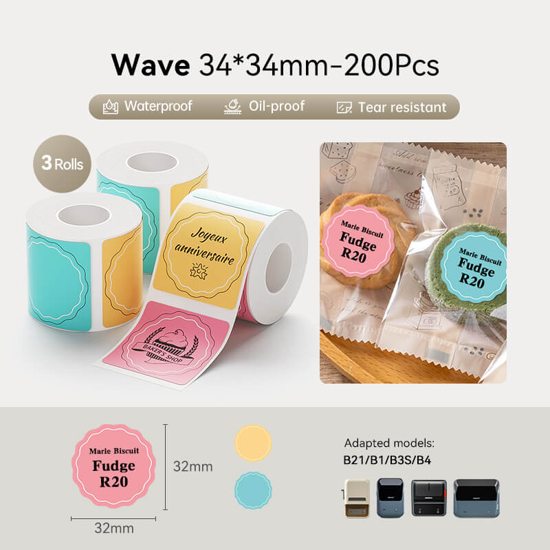 Label Tape Set for B21, B1, B3S, B4