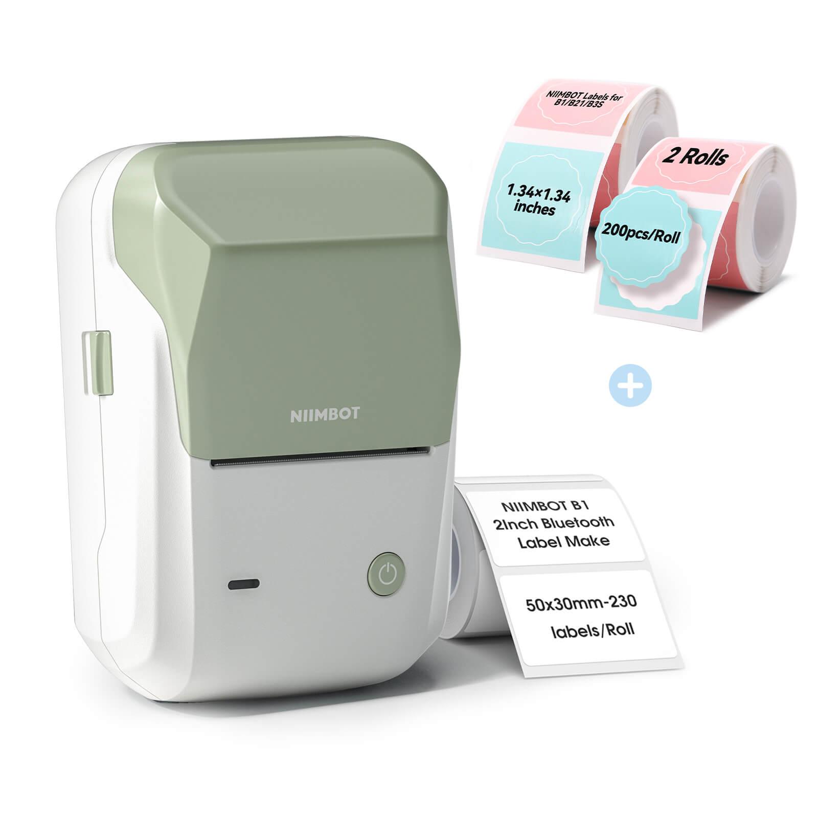 B1 Inkless Thermal Label Printer, Create Professional Business Labels with Ease