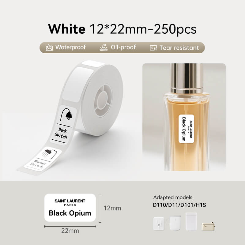 White Label for D11, D110, D101