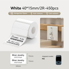 Thermal Transfer Label Printer Labels for M2, M3-62