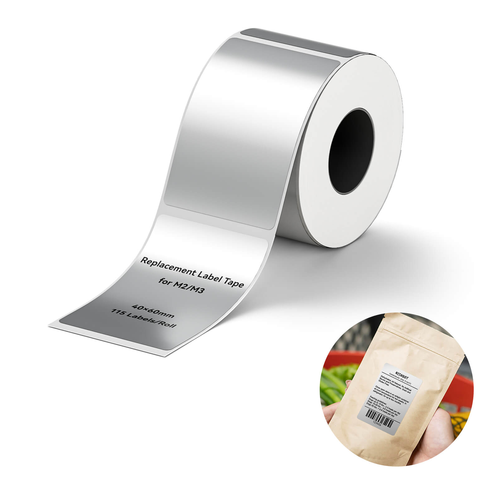 Thermal Transfer Label Printer Labels for M2, M3