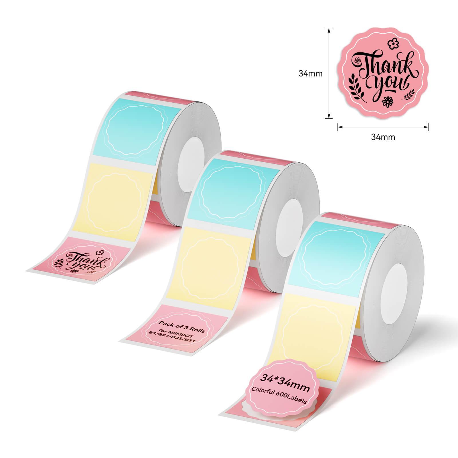 Round Label Tape for B21, B1, B3S, B4, K3-19