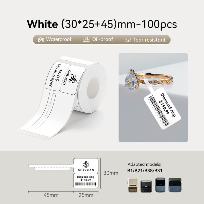 White Label for B21, B1, B3S, B4, K3-26