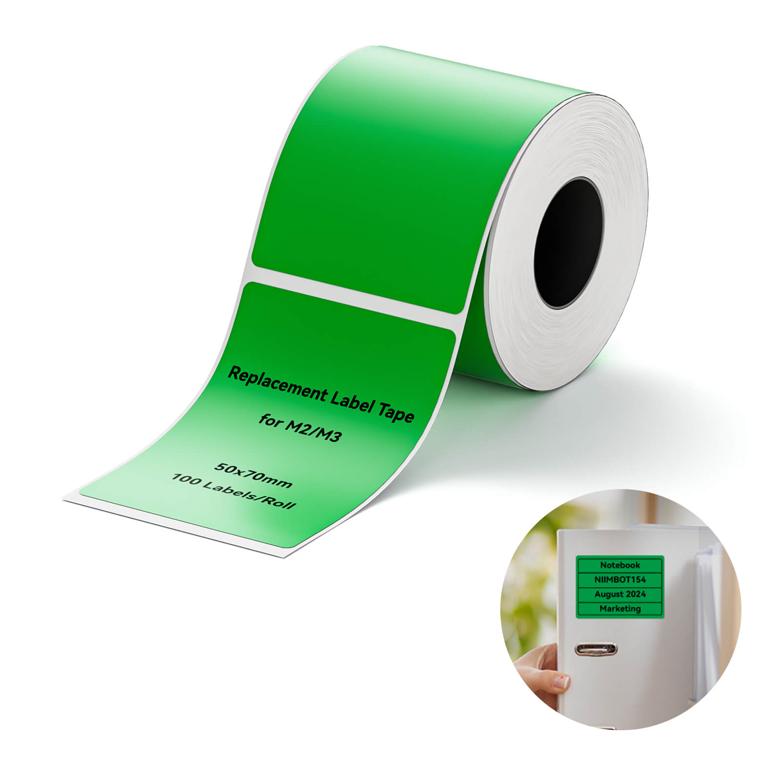 Thermal Transfer Label Printer Labels for M2, M3