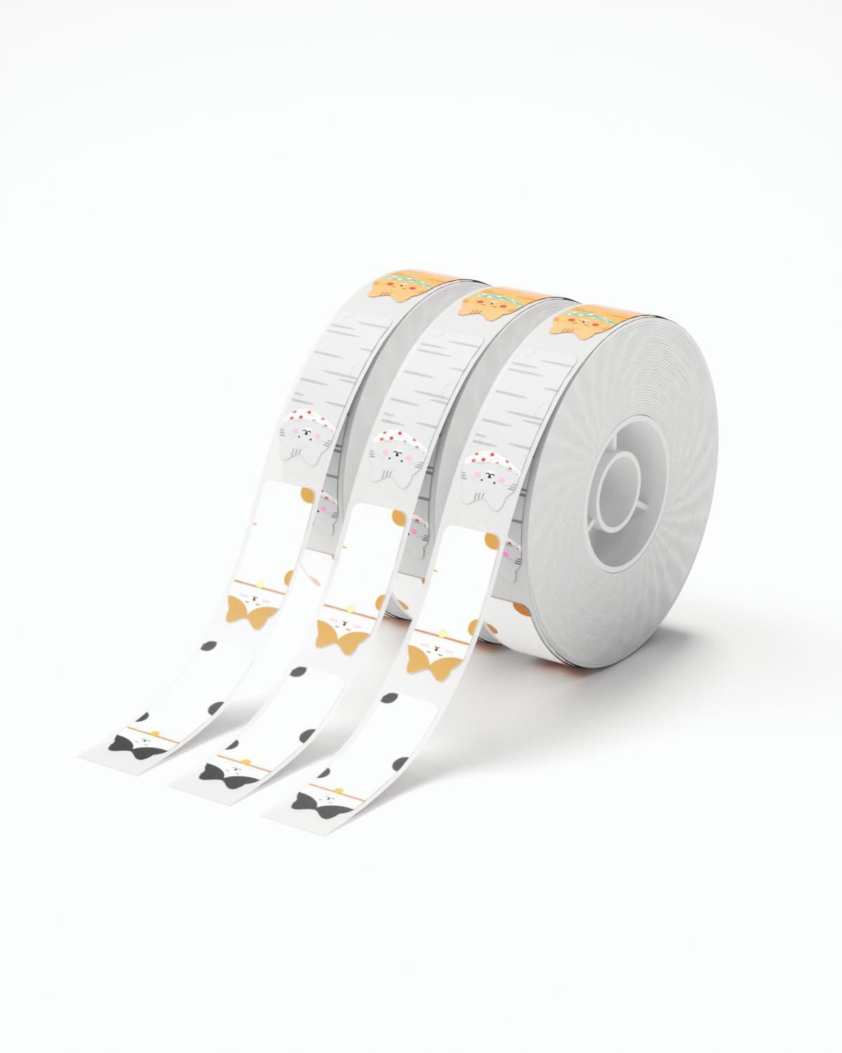 NIIMBOT White Label Tape Set