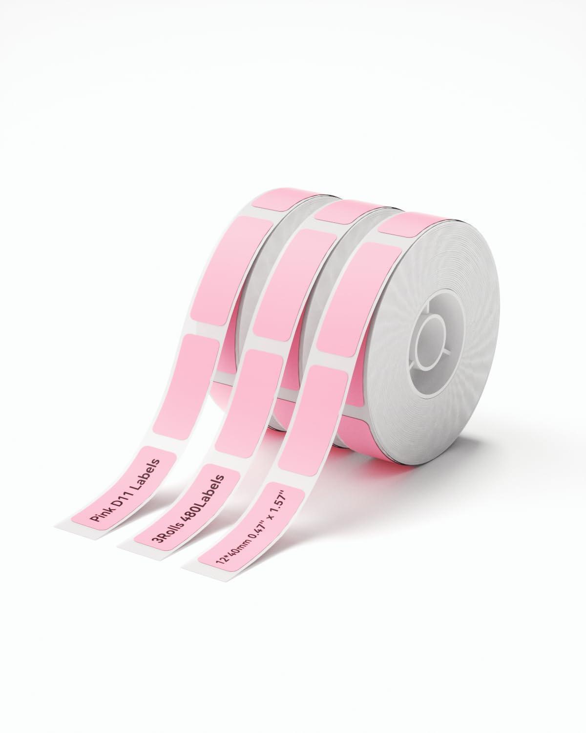 NIIMBOT Pink Label Tape Set