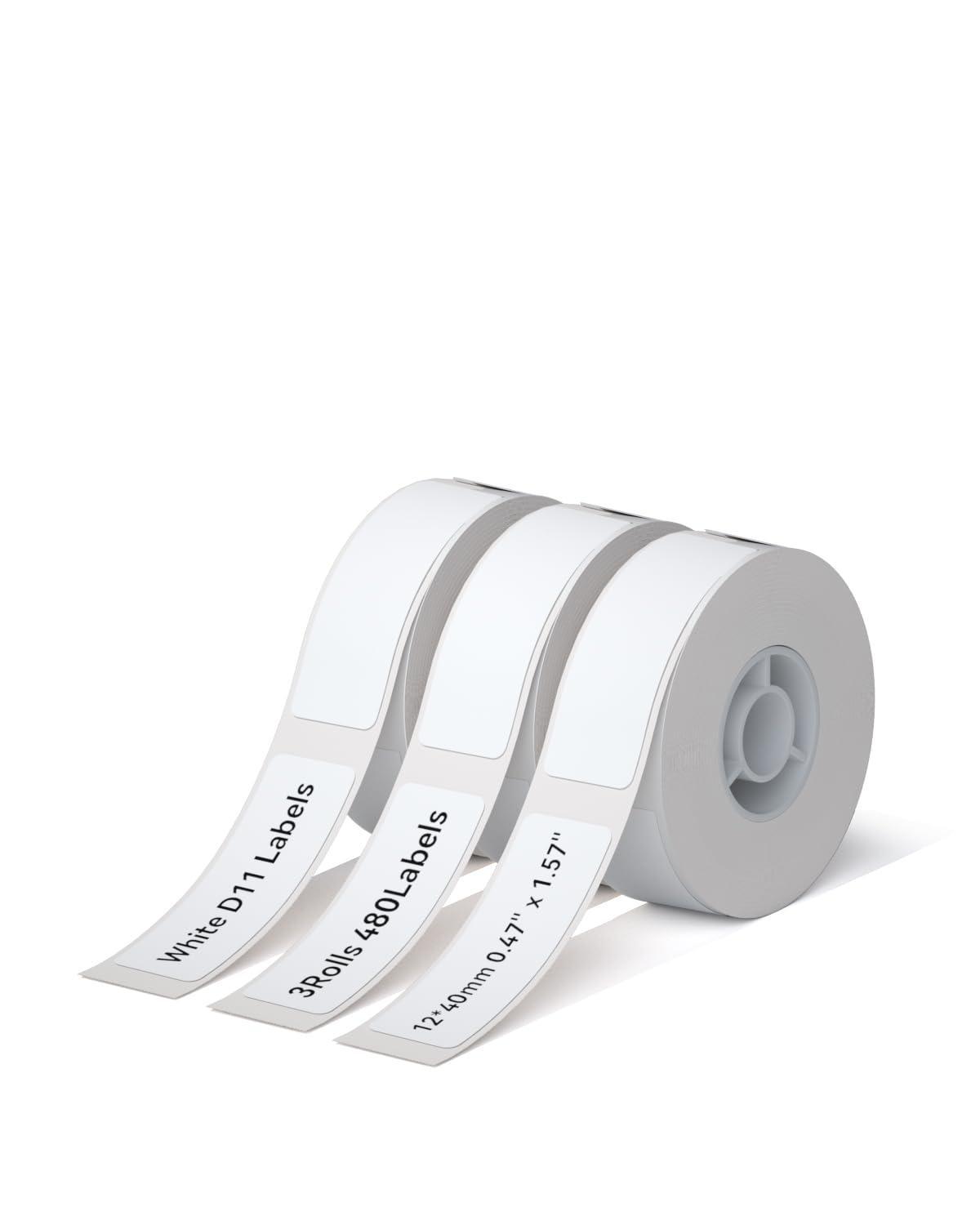 NIIMBOT white Label Tape Set