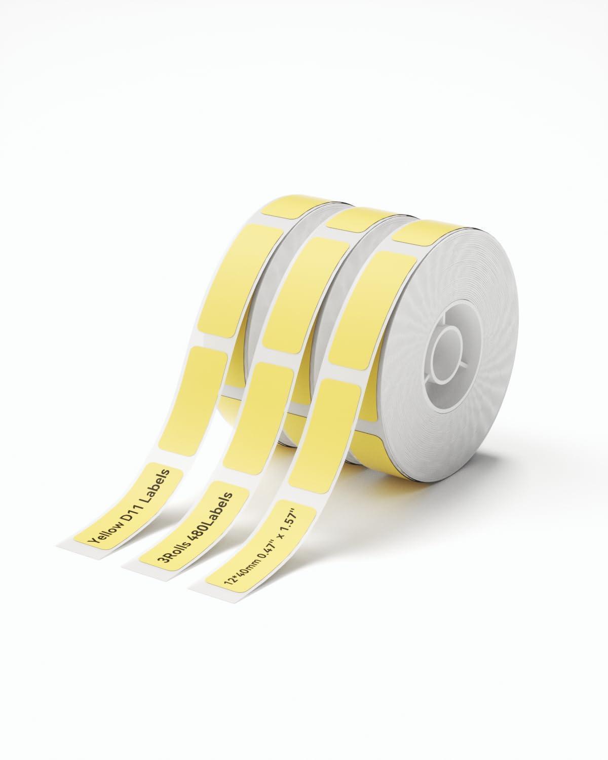 NIIMBOT yellow Label Tape Set