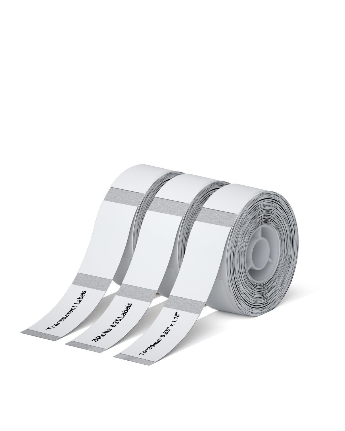 NIIMBOT Clear Label Tape Set