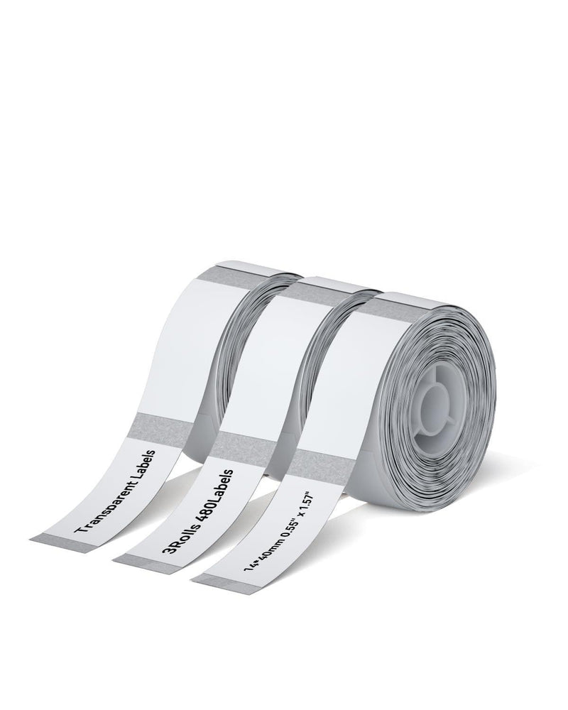 NIIMBOT Clear Label Tape Set