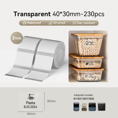 Label Tape Set for B21, B1, B3S, B4, K3-39