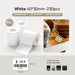 White Label for B21, B1, B3S, B4, K3-36
