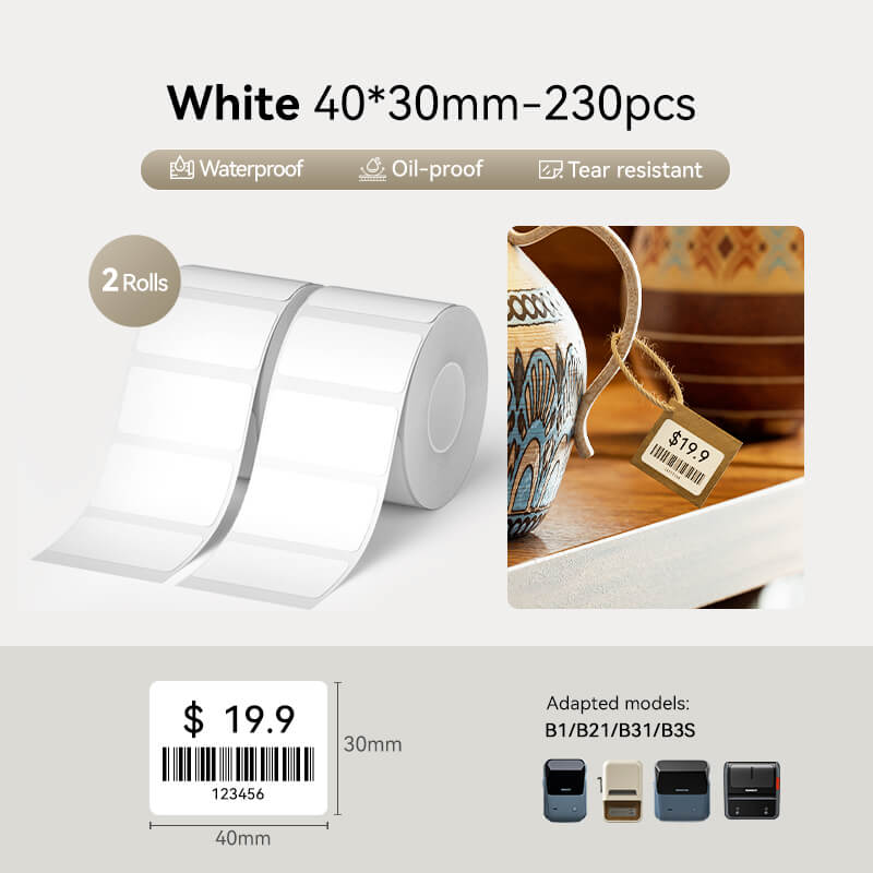 White Label for B21, B1, B3S, B4, K3-43