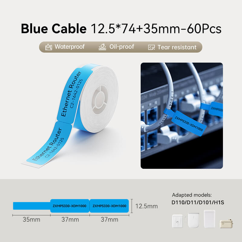 Cable Labels, Efficient Cable Management-8