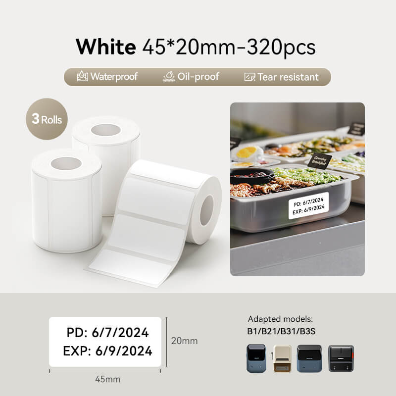 Label Tape Set for B21, B1, B3S, B4