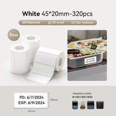 Label Tape Set for B21, B1, B3S, B4, K3-63