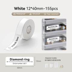 White Label for D11, D110, D101-13