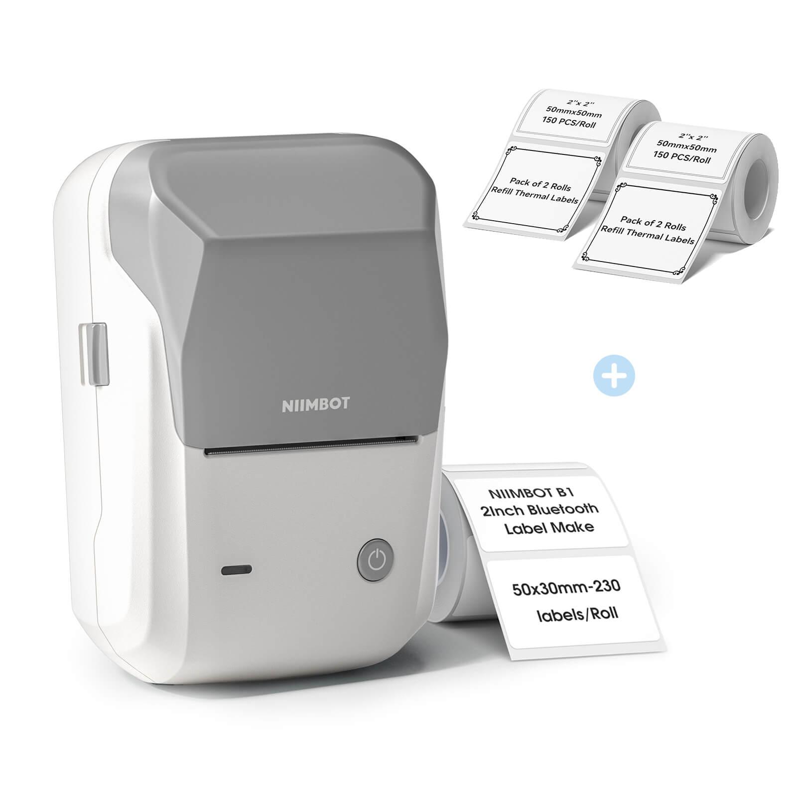 B1 Inkless Thermal Label Printer, Create Professional Business Labels with Ease