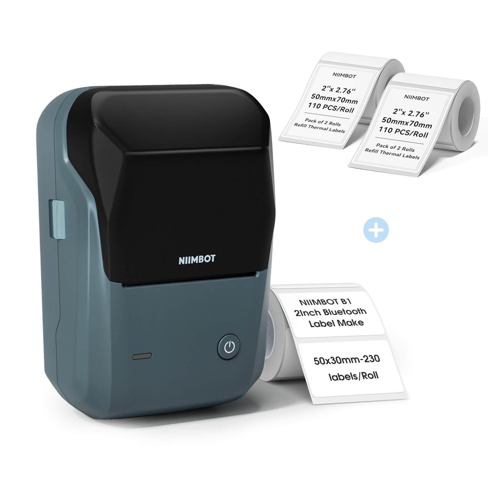 B1 Inkless Thermal Label Printer, Create Professional Business Labels with Ease