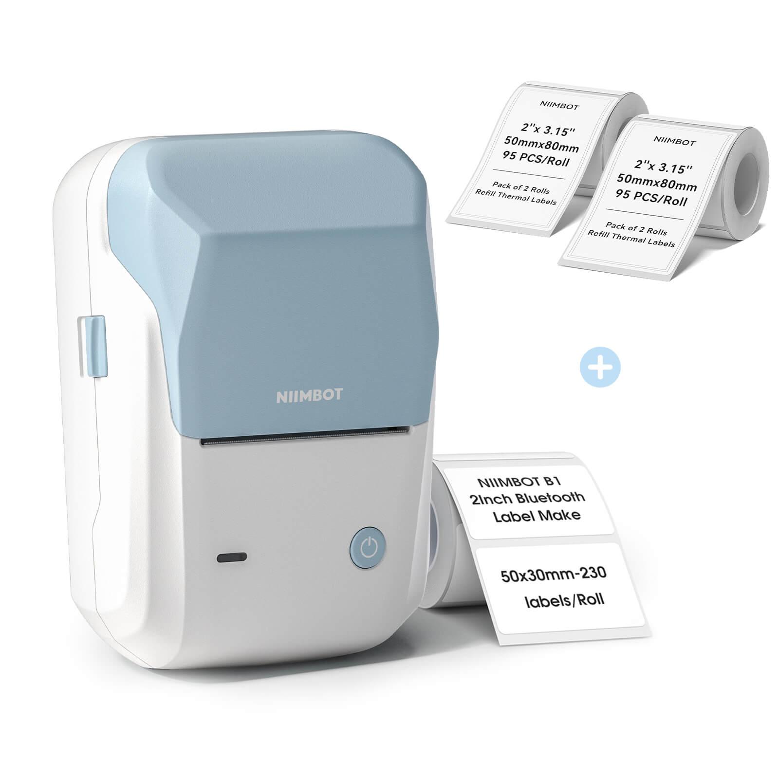 B1 Inkless Thermal Label Printer, Create Professional Business Labels with Ease
