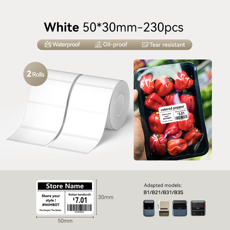 White Label for B21, B1, B3S, B4, K3-38