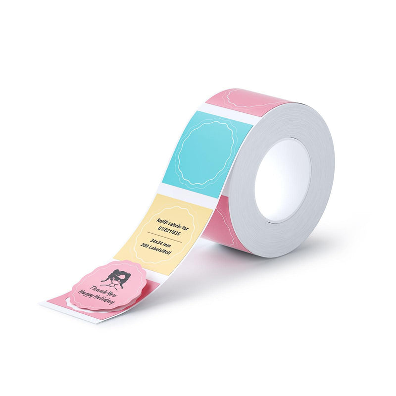 Round Label Tape for B21, B1, B3S, B4, K3-13