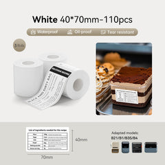 White Label for B21, B1, B3S, B4, K3-49