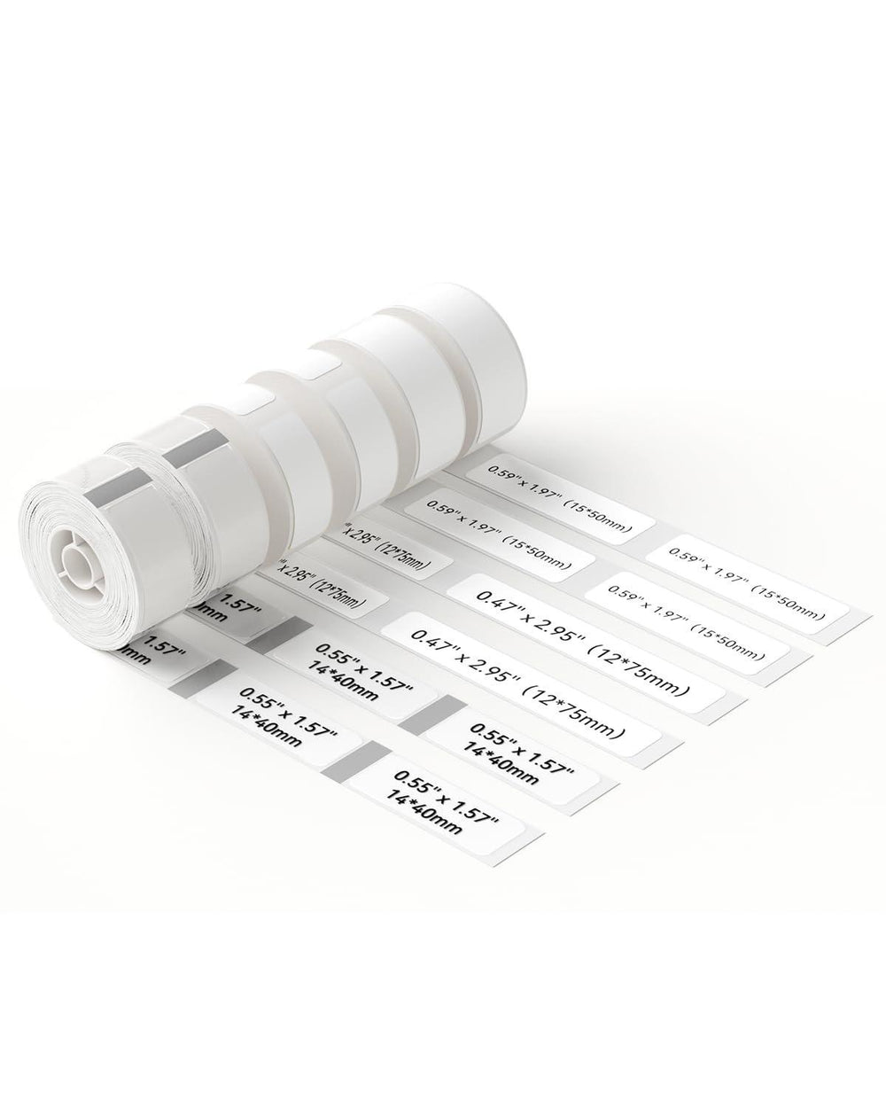 NIIMBOT White and Clear Label Tape Set